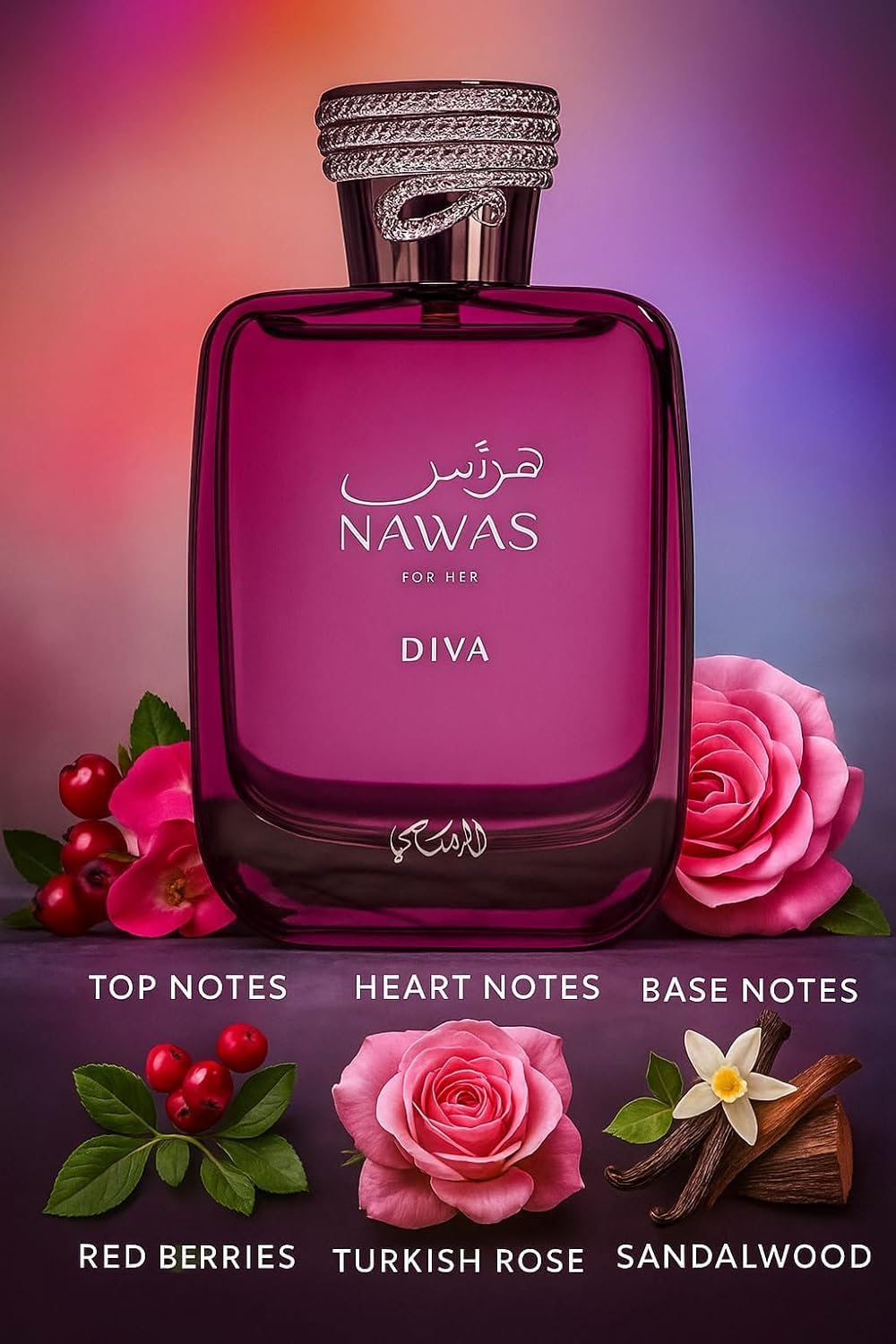 Rasasi Hawas Diva Eau de Parfum, 100ml