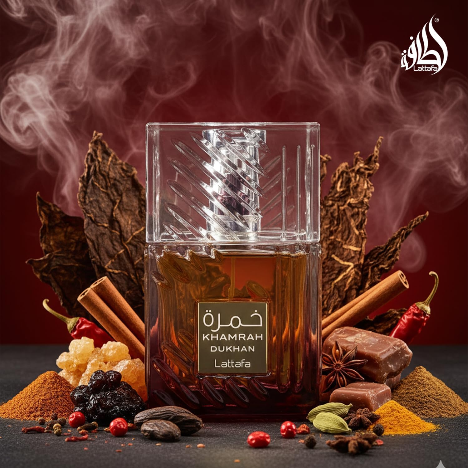 Khamrah Dukhan EDP Perfume By Lattafa 100ml