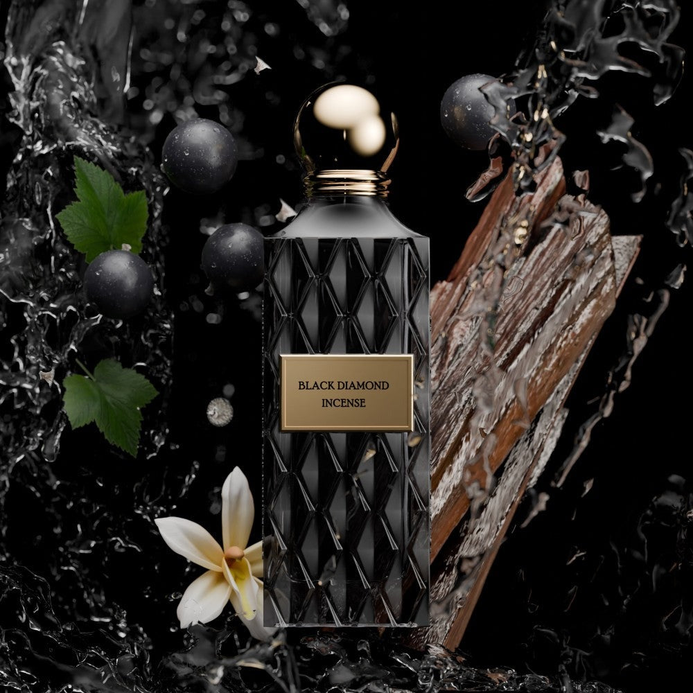 Black Diamond Incense Eau de Parfum 150ml by Ibrahim Al Qurashi
