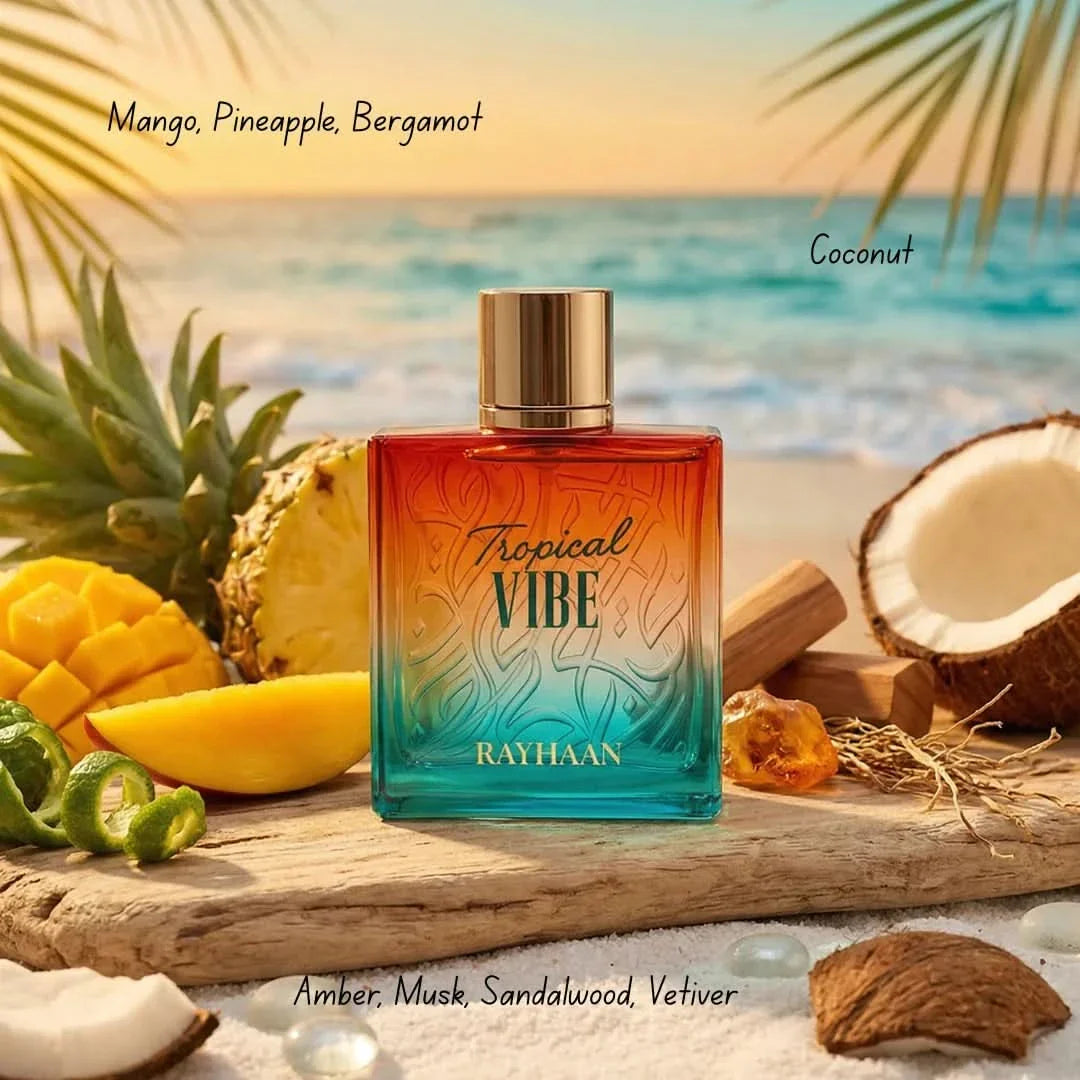 Rayhaan Tropical Vibe – Long-Lasting Fragrance for Everyone