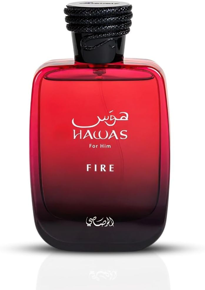 Hawas Fire by Rasasi for Men - 3.38 oz EDP Spray