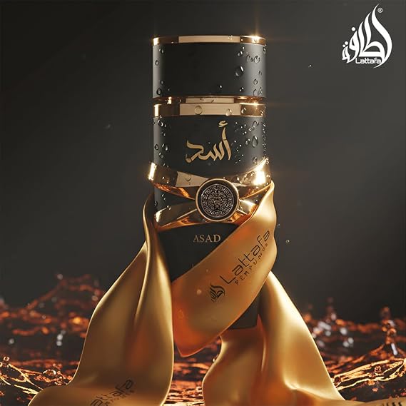 Lattafa Asad Premium Perfume  - Eau De Parfum 100 ml Perfume for Unisex (Pack of 1)