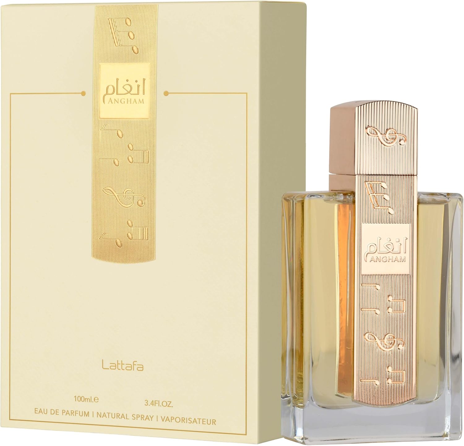 Angham by Lattafa for Unisex - 3.4 oz EDP Spray