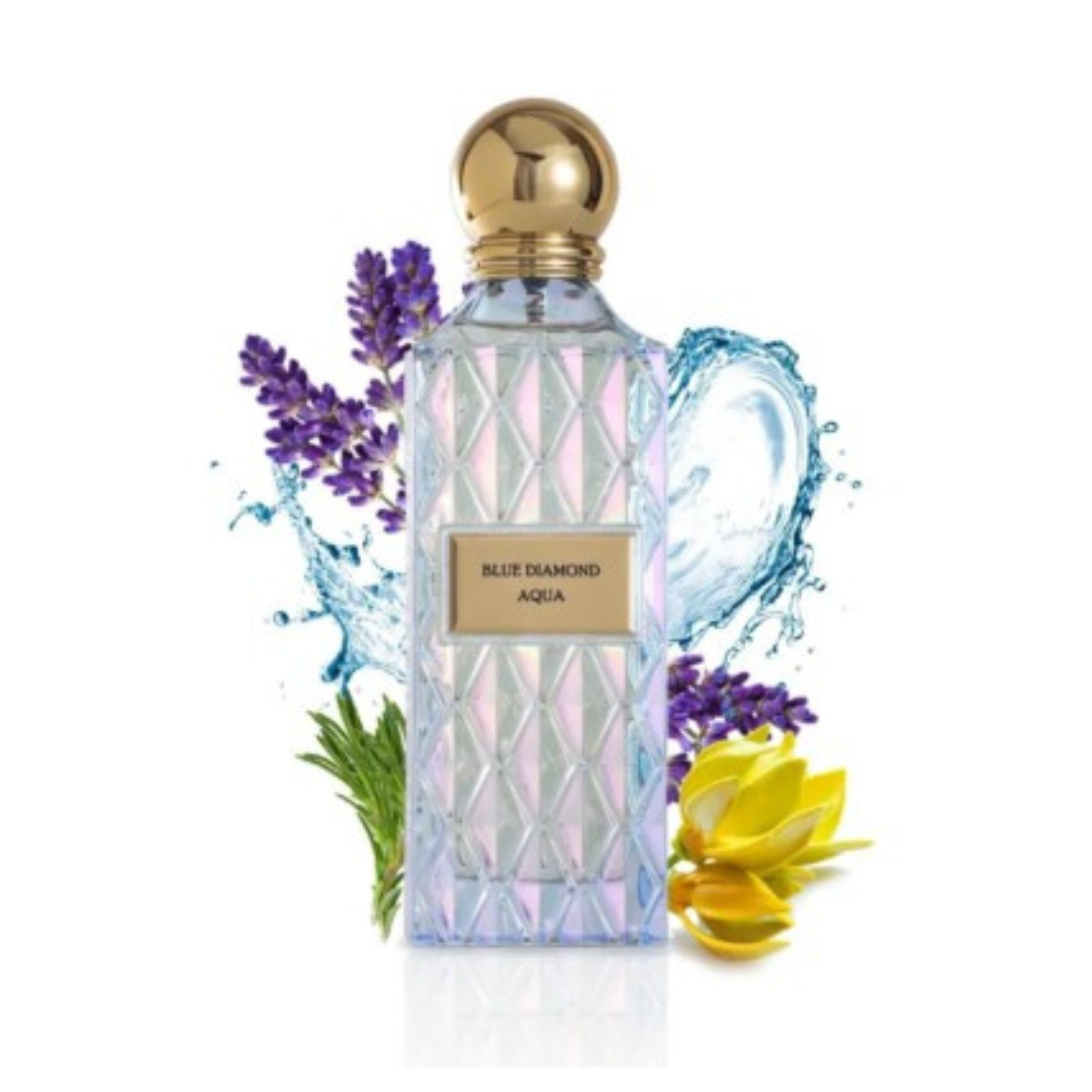Blue Diamond Aqua Eau de Parfum 150ml by Ibrahim Al Qurashi