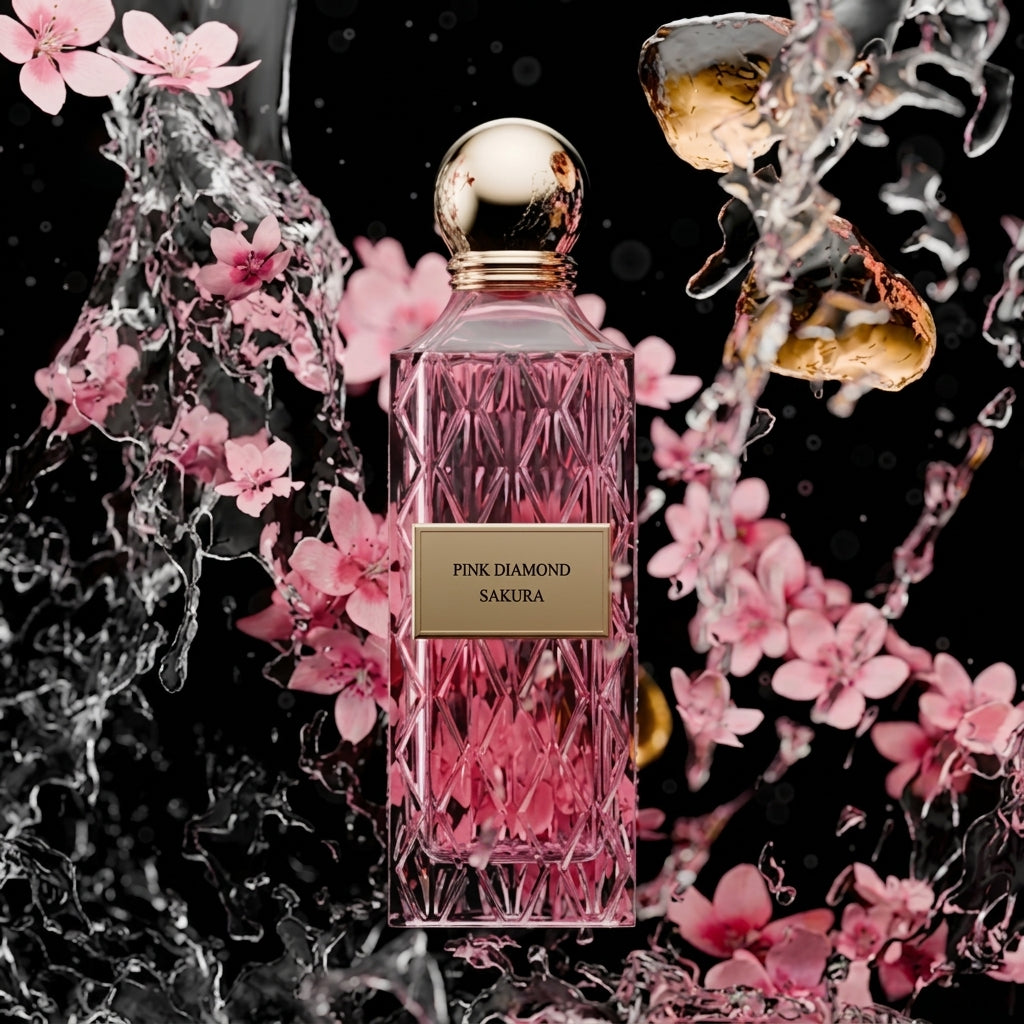Pink Diamond Sakura Eau de Parfum 150ml by Ibrahim Al Qurashi