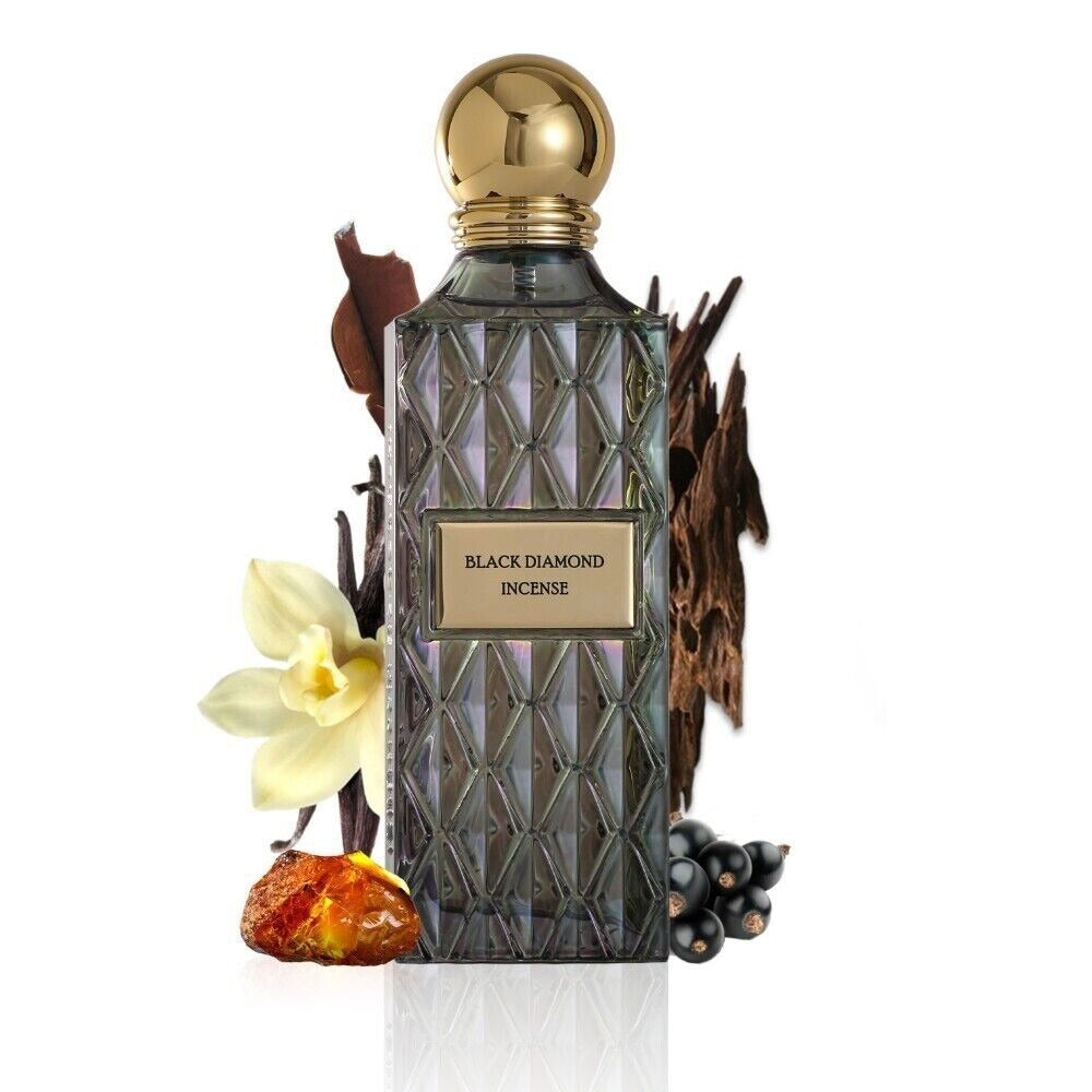 Black Diamond Incense Eau de Parfum 150ml by Ibrahim Al Qurashi